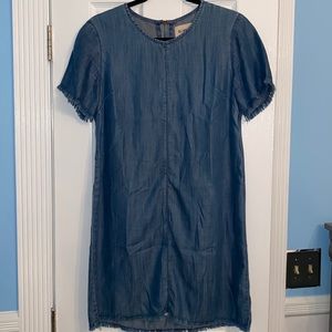 Soft denim dress